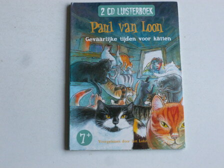 Paul van Loon - Gevaarlijke tijden voor katten (2 CD Luisterboek) nieuw