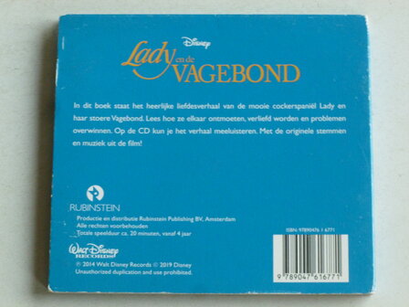 Disney - Lady en de Vagebond (boek + CD)