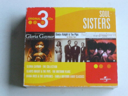 Soul Sisters - Gloria Gaynor / Gladys Knight / Diana Ross (3 CD)