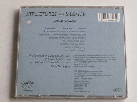 Steve Roach - Structures from Silence