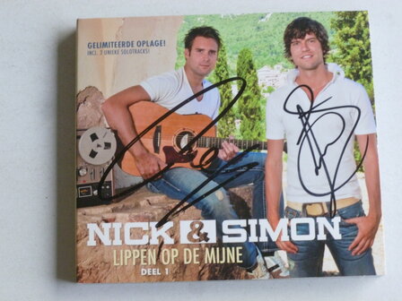 Nick &amp; Simon - Lippen op de Mijne / Gelimiteerde oplage (gesigneerd) CD + DVD