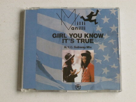 Milli Vanilli - Girl you know it&#039;s true (CD Single)