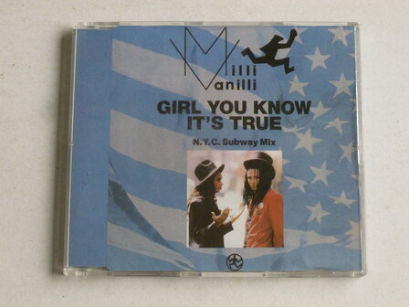 Milli Vanilli - Girl you know it&#039;s true (CD Single)