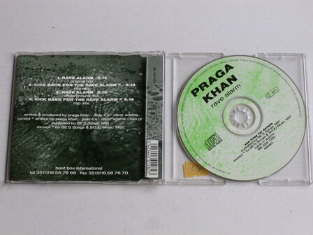 Praga Khan - Rave Alarm (CD Single)