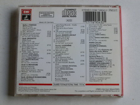 Maria Callas / Giuseppe di Stefano - Duos d&#039;Operas Italiens