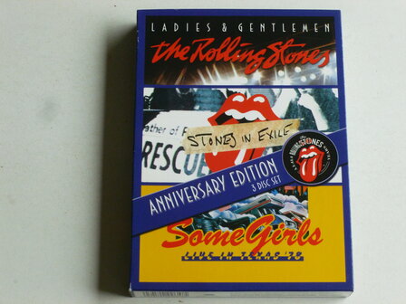 The Rolling Stones - Ladies & Gentlemen / Stones in Exile / Some Girls (3 DVD)