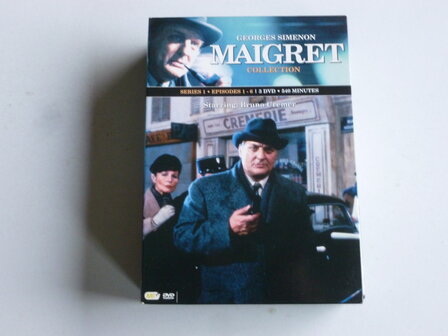 Georges Simenon Maigret Collection - Series 1 / episodes 1-6 (3 DVD)
