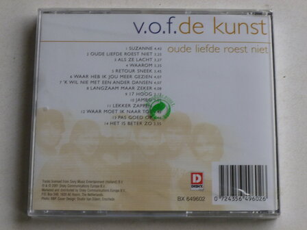 V.O.F. de Kunst - Oude liefde roest niet (nieuw)