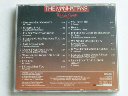 The Manhattans - The Love Songs