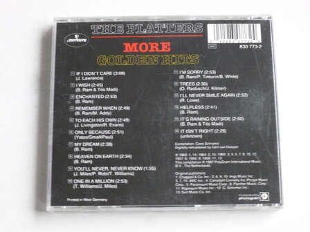 The Platters - More Golden Hits