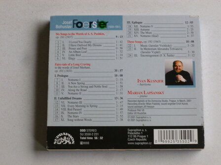 Ivan Kusnjer / Marian Lapsansky - Foerster - Songs