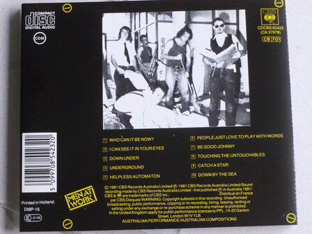 Men at Work - Business as Usual