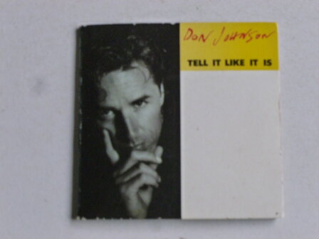 Don Johnson - Tell it like it is (CD Single)