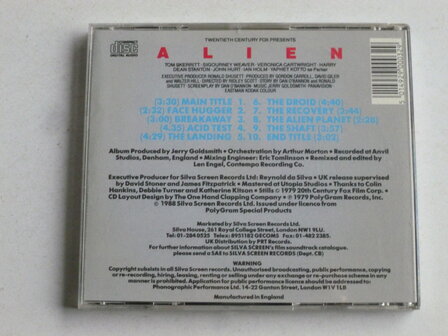 Alien - Soundtrack / Jerry Goldsmith