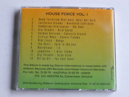 House Force - Vol. 1