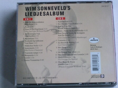 Wim Sonneveld&#039;s Liedjesalbum (2 CD)