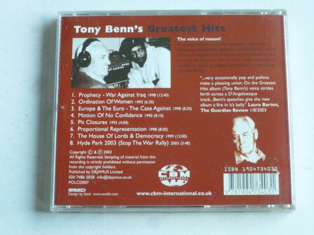 Tony Benn&#039;s Greatest Hits