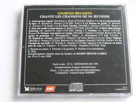 Georges Brassens - Chante les Chansons de sa Jeunesse (reader&#039;s digest)