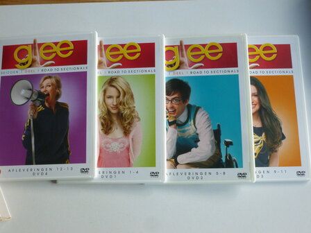 Glee - Seizoen 1 Deel 1 (4 DVD)