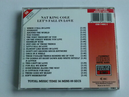 Nat King Cole - Let&#039;s Fall in Love