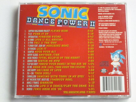 Sonic Dance Power II - 20 dance hits