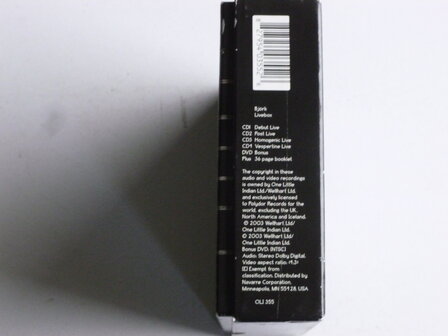 Bjork - Livebox ( 4 CD + DVD)