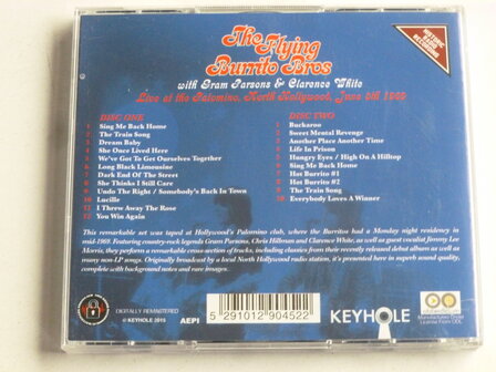 The Flying Burrito Bros with Gram Parsons - Live at the Palomino (2 CD)