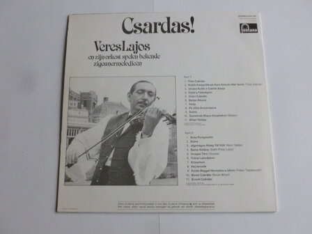 Veres Lajos en zijn Orkest - Csardas! (LP)