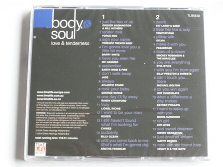 Body &amp; Soul - Love &amp; Tenderness (2 CD) Nieuw