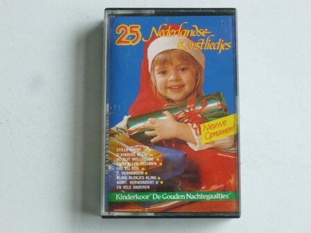 25 Nederlandse Kerstliedjes - De Gouden Nachtegaaltjes (cassette bandje)