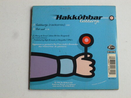 Hakkuhbar - Gabbertje ( CD Single)