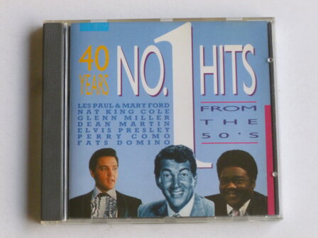 40 Years no. 1 Hits from the 50&#039;s