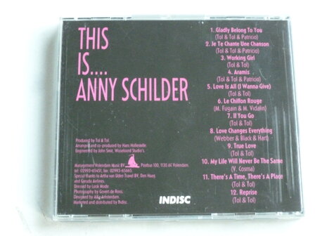 Anny Schilder - This is.... Anny Schilder