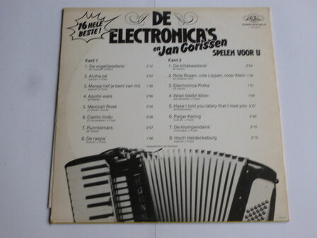 De Electronica's en Jan Gorissen - spelen voor u (LP)