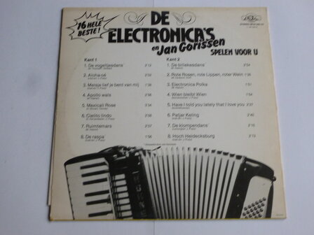 De Electronica&#039;s en Jan Gorissen - spelen voor u (LP)