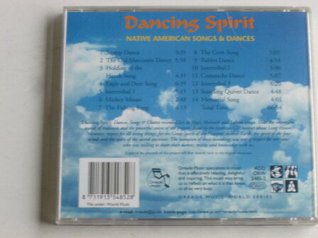 Dancing Spirit - Native American Songs &amp; Dances (oreade music)