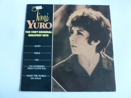 Timi Yuro - The very original Greatest Hits (LP) emi