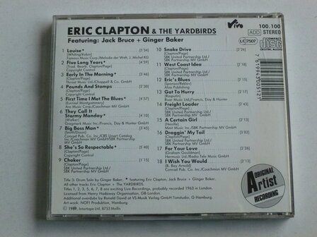 Eric Clapton &amp; The Yarbirds