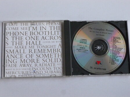Deborah Harry / Blondie - The very best of / The Complete Picture