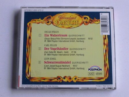 Traumland Operette - Ein Walzertraum, der vogelh&auml;ndler, schwarzwaldm&auml;del