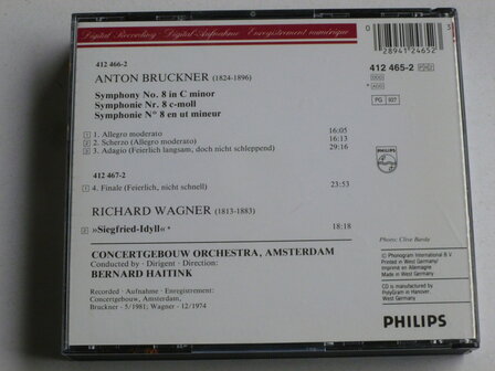Bruckner - Symphony no. 8 / Bernard Haitink (2 CD)