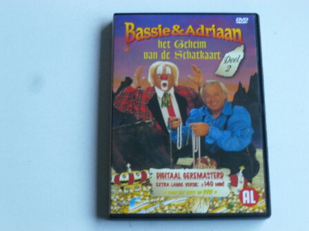 Bassie &amp; Adriaan - Het Geheim van de Schatkaart deel 2  (DVD) geremastered