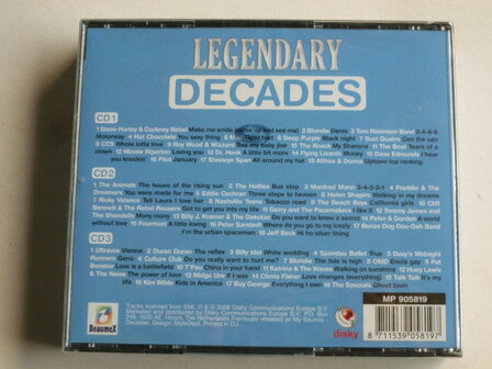 Legendary Decades (3 CD) Nieuw