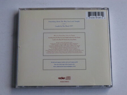 Elton John - Something about the way you look tonight (CD Single)