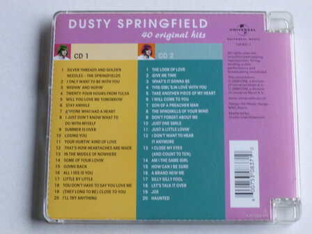 Dusty Springfield - 40 Original Hits (2 CD)