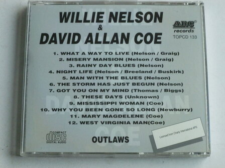Willie Nelson &amp; David Allan Coe - Outlaws