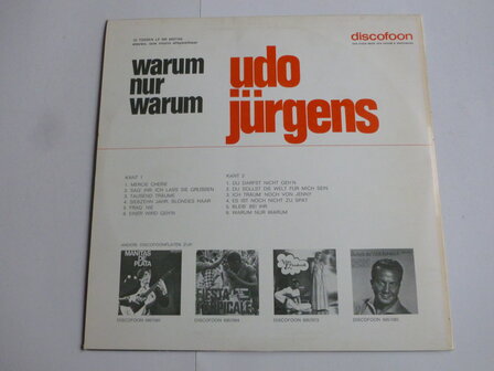 Udo J&uuml;rgens - Warum, nur Warum... (LP) discofoon