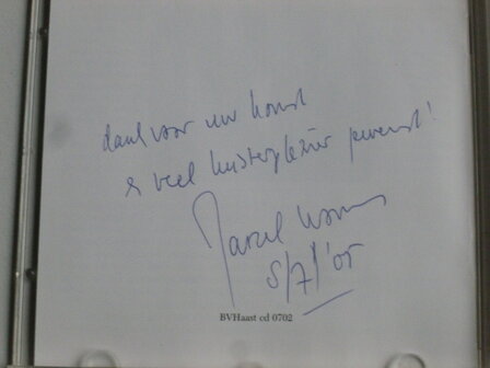 Marcel Worms - Tangos for Piano (BV Haast) Gesigneerd