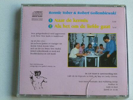 Ronnie Tober &amp; R Goliembiewski - Naar de Kermis (CD Single)