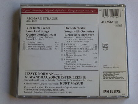 Richard Strauss - Vier Letzte Lieder / Jessye Norman